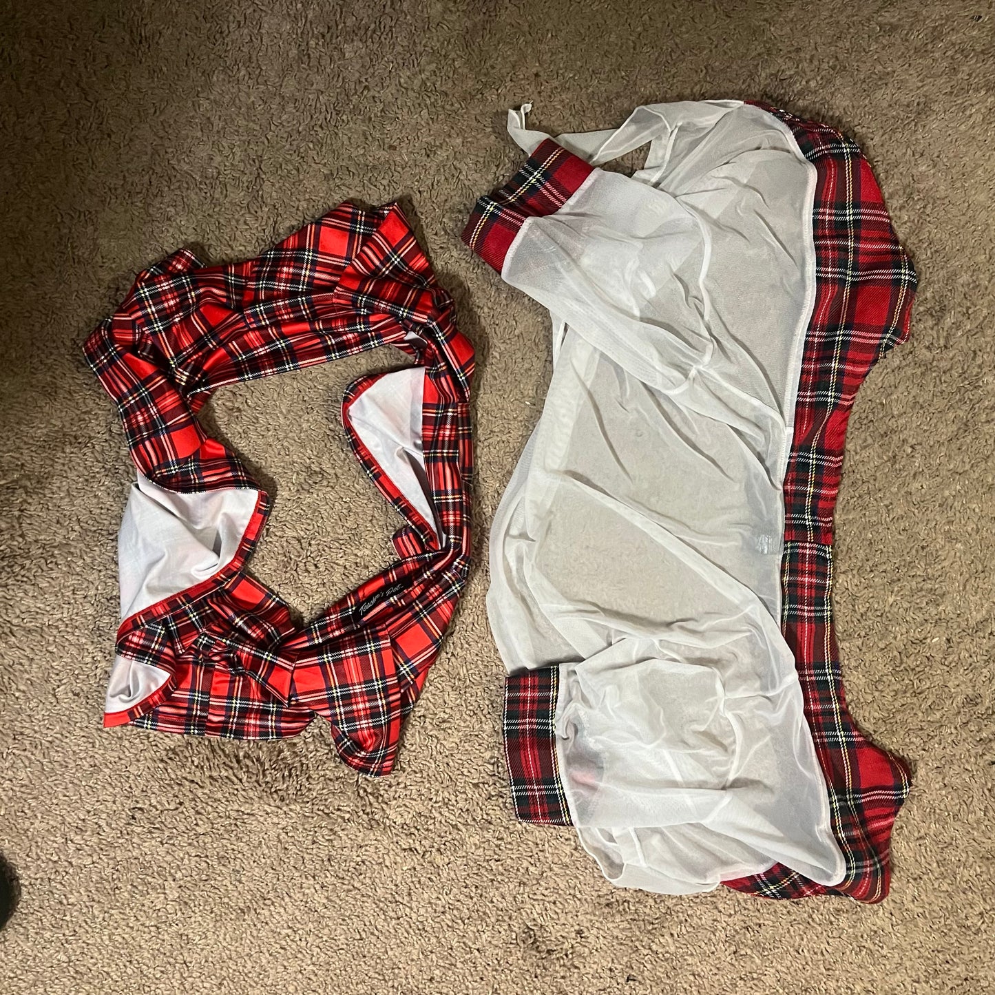 Used School Girl Cosplay (top & bottoms) π©βπ«