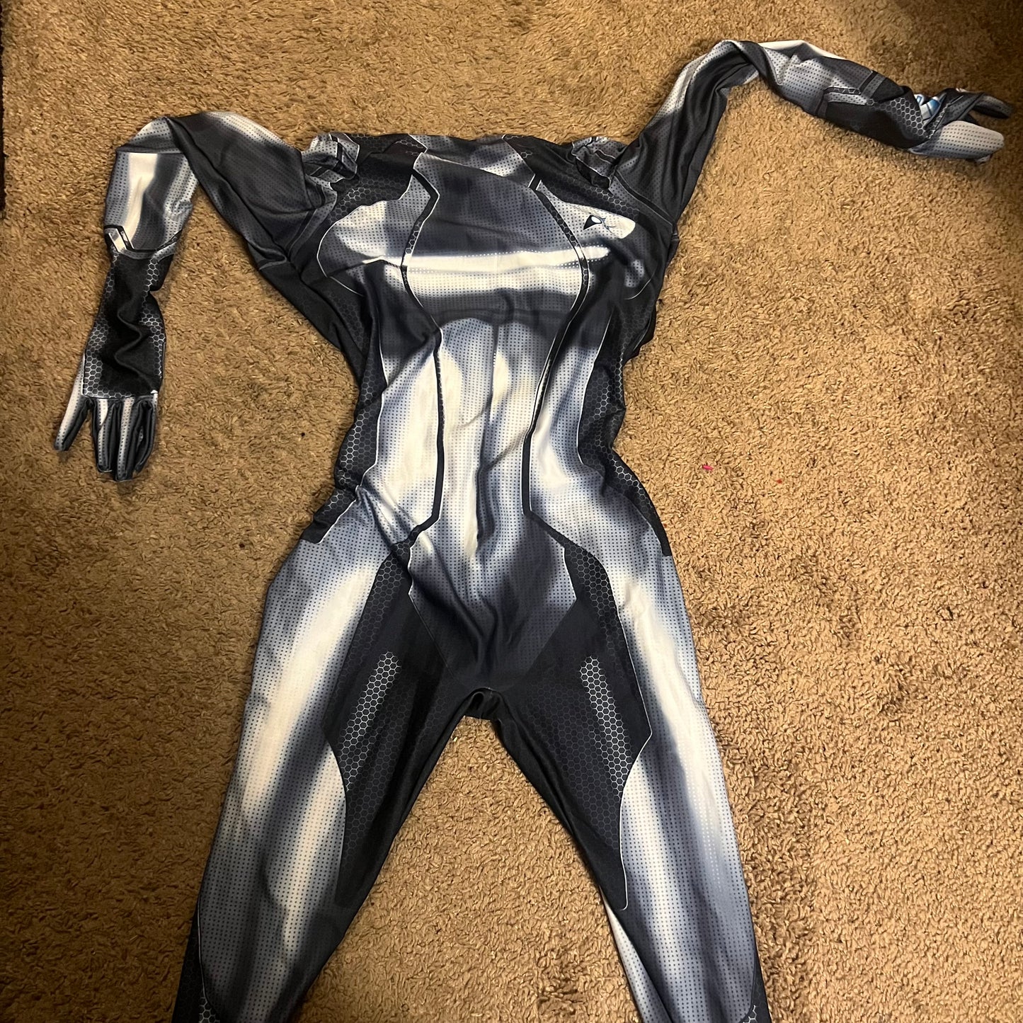 Used “Life Zero Suit Samus” Cosplay Onesie 💙