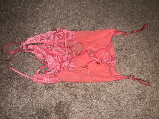 Lace Pink Body Suit 💗