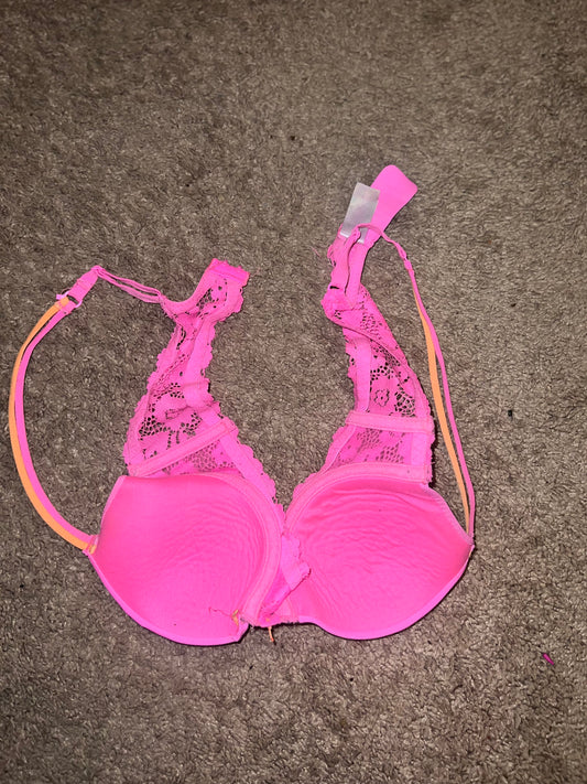 Used Pink Bra